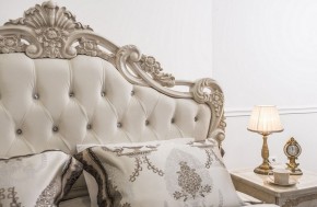 Кровать с мягким изголовьем Патрисия (1600) крем в Челябинске - mebel-74.com | фото