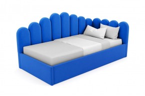 Кровать угловая Лилу интерьерная +основание/ПМ/бельевое дно (120х200) в Челябинске - mebel-74.com | фото
