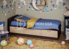 Кровать Юниор-5 ЛДСП в Челябинске - mebel-74.com | фото