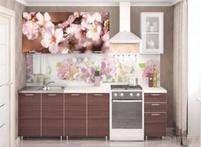 Кухня Фотофасад Яблоневые цветы 2000 мм в Челябинске - mebel-74.com | фото