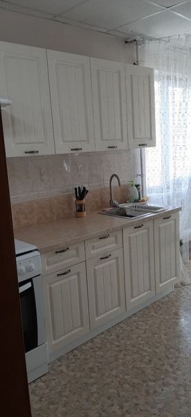 Кухня модульная Луксор бирюза-кремовый в Челябинске - mebel-74.com | фото