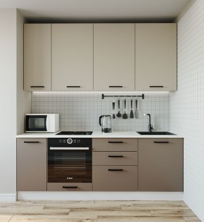 Кухонный гарнитур Латте 2200 (Стол. 26мм) в Челябинске - mebel-74.com | фото