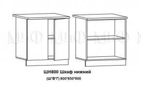 ЛИЗА-2 Кухонный гарнитур 1,8 Белый глянец холодный в Челябинске - mebel-74.com | фото