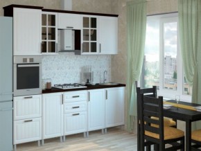 Кухонный гарнитур Прованс (2.8 м) с карнизом в Челябинске - mebel-74.com | фото