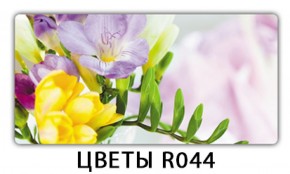 Обеденный раздвижной стол Бриз с фотопечатью Орхидея R041 в Челябинске - mebel-74.com | фото