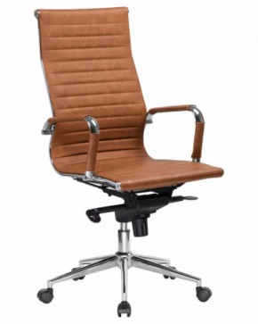 Офисное кресло для руководителей DOBRIN CLARK LMR-101F светло-коричневый №321 в Челябинске - mebel-74.com | фото