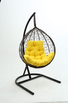 Подвесное кресло Бароло (коричневый/желтый) в Челябинске - mebel-74.com | фото