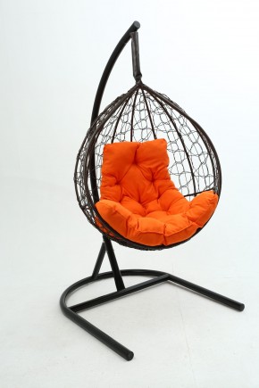 Подвесное кресло Бароло (коричневый/оранжевый) в Челябинске - mebel-74.com | фото