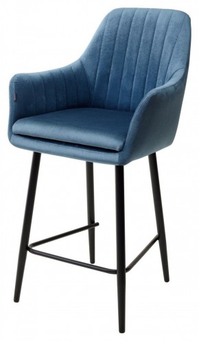 Полубарный стул Роден Blitz 19 Пепельно-синий, велюр (H=65cm), M-City в Челябинске - mebel-74.com | фото