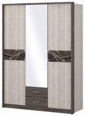 Шкаф 3-х дверный с зеркалом Шк68.2 МС Николь в Челябинске - mebel-74.com | фото