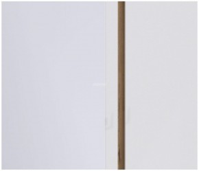 Шкаф 3х дверный с зеркалом Веста СБ-2258 (Дуб Бунратти/Белый глянец) в Челябинске - mebel-74.com | фото