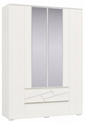 Шкаф 4-х дверный с ящиками АДЕЛИНА (4-4833рам.б) в Челябинске - mebel-74.com | фото