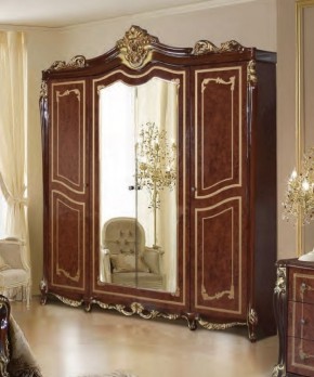 Шкаф 4-х дверный с зеркалами (19.144) Джоконда в Челябинске - mebel-74.com | фото