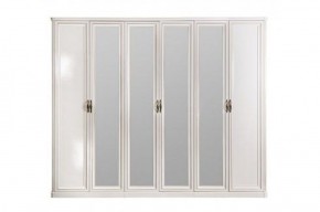Шкаф 6-ти ств (2+2+2) с зеркалами Натали (комплект) в Челябинске - mebel-74.com | фото