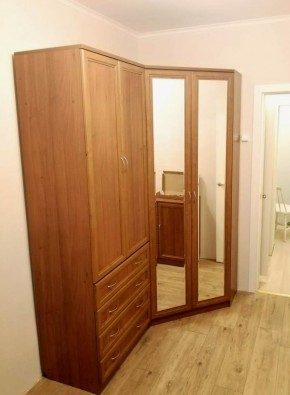Шкаф для белья со штангой и ящиками арт. 103 в Челябинске - mebel-74.com | фото