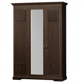 Шкаф для одежды 3-дверный №800 Парма Дуб нортон темный в Челябинске - mebel-74.com | фото