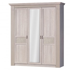 Шкаф для одежды 3-х дверный №180 "Лючия" Дуб оксфорд серый в Челябинске - mebel-74.com | фото