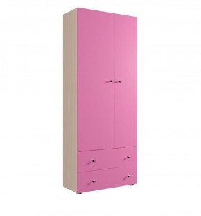 Шкаф ДМ 800 с 2-мя ящиками (розовый) в Челябинске - mebel-74.com | фото