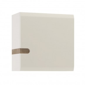 Шкаф навесной 1D/TYP 65, LINATE ,цвет белый/сонома трюфель в Челябинске - mebel-74.com | фото