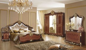 Спальня Джоконда (комплект 4 дв.) орех в Челябинске - mebel-74.com | фото