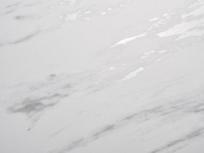 Стол CREMONA 140 KL-99 Белый мрамор матовый, итальянская керамика / черный каркас, ®DISAUR в Челябинске - mebel-74.com | фото