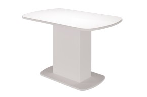 Стол обеденный Соренто (Белый глянец) в Челябинске - mebel-74.com | фото