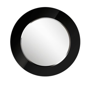 Зеркало круглое черный (РМ/02) в Челябинске - mebel-74.com | фото
