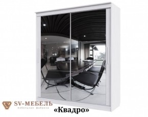 Зеркало «Квадро» (на одну створку) для Шкафа-купе №19 Серия 3 (1700) в Челябинске - mebel-74.com | фото